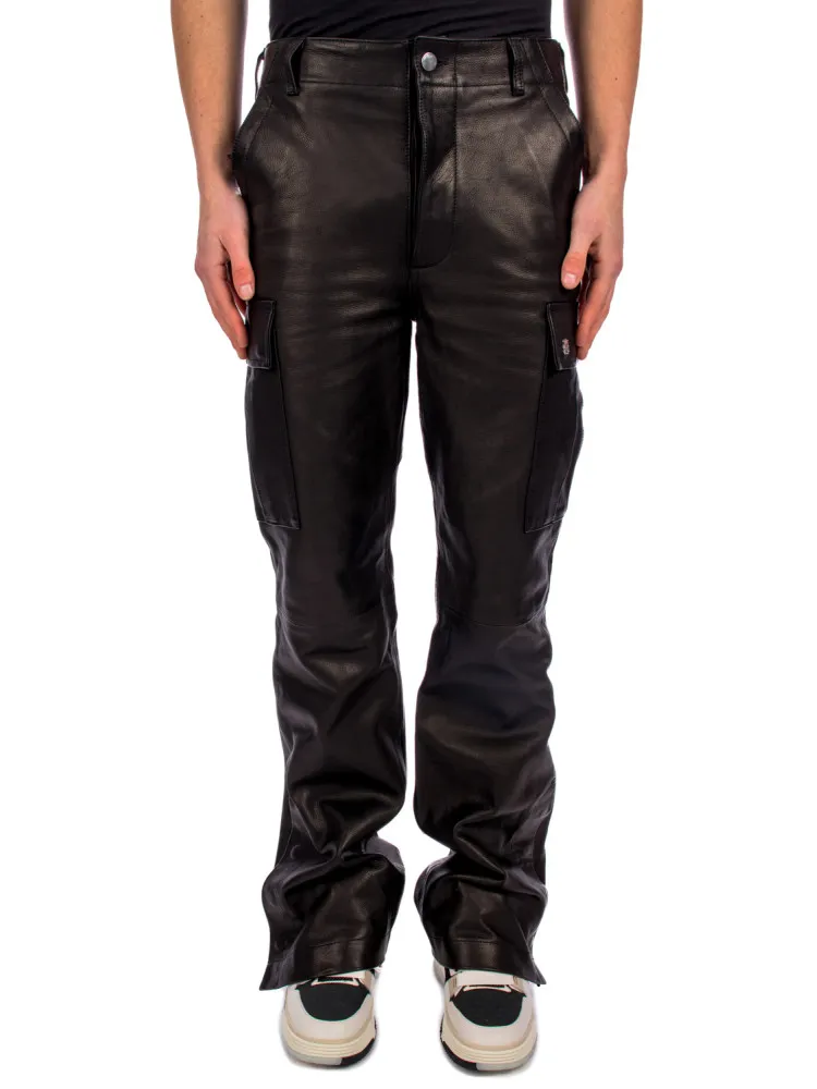 Amiri Leather Cargo Flare | Credomen