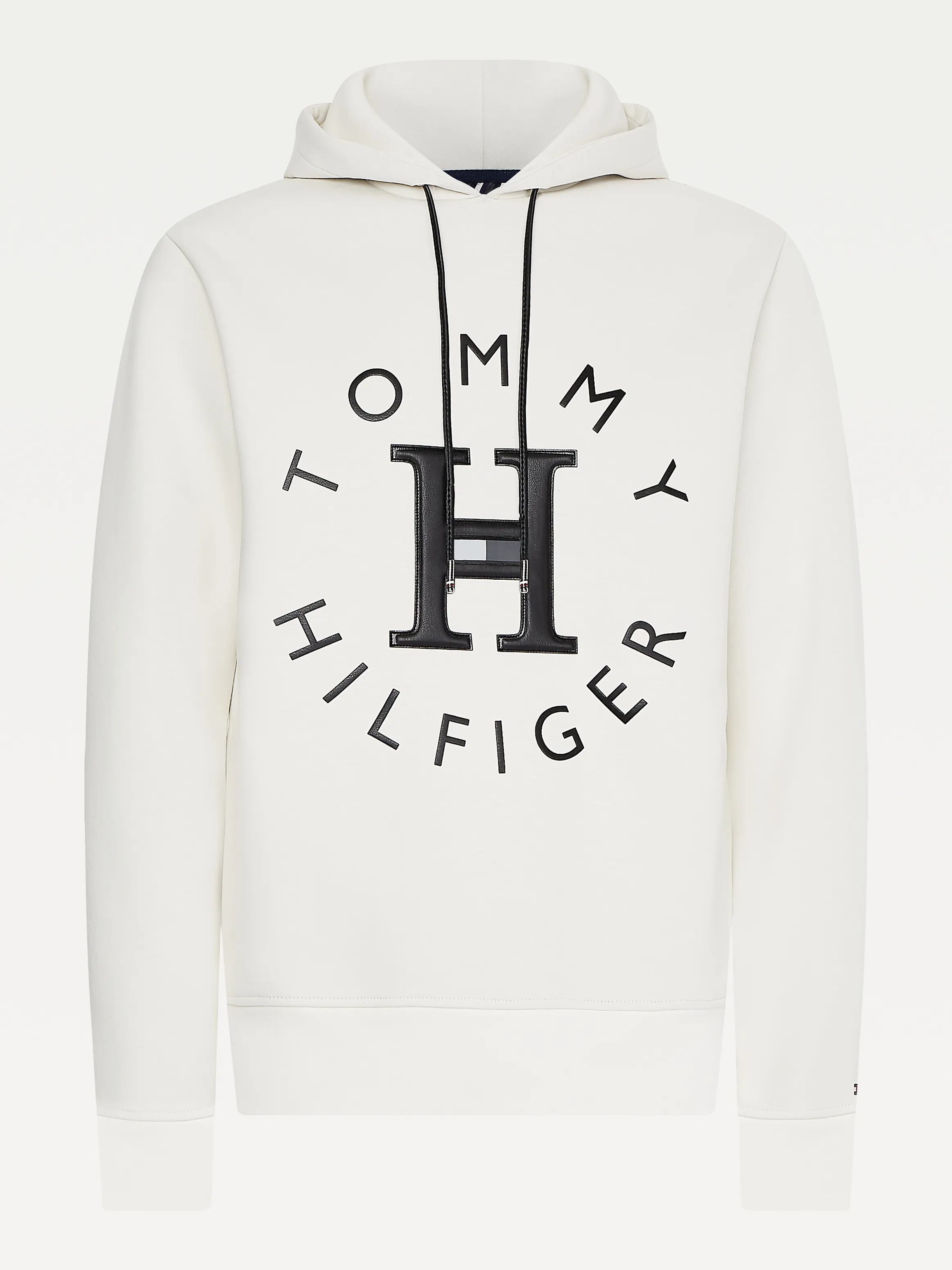 Applique Logo Cotton Hoodie |  Hoodies |  Tommy Hilfiger