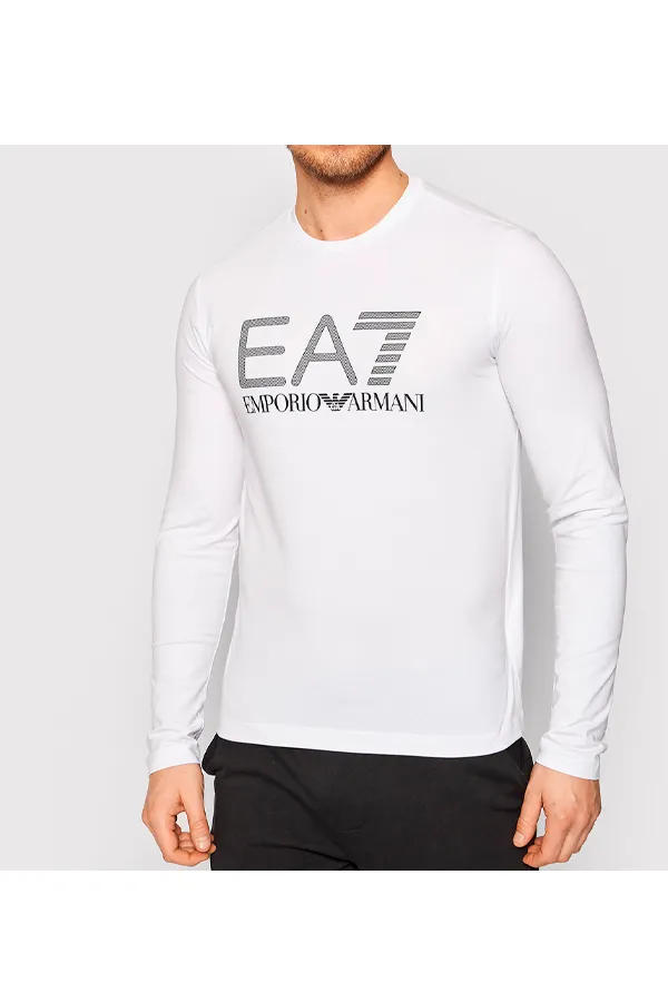 Armani EA7 L/S Tee White