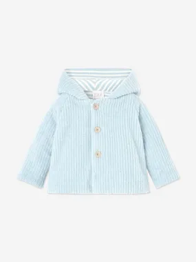 Baby Boys Bunny Ears Coat in Blue