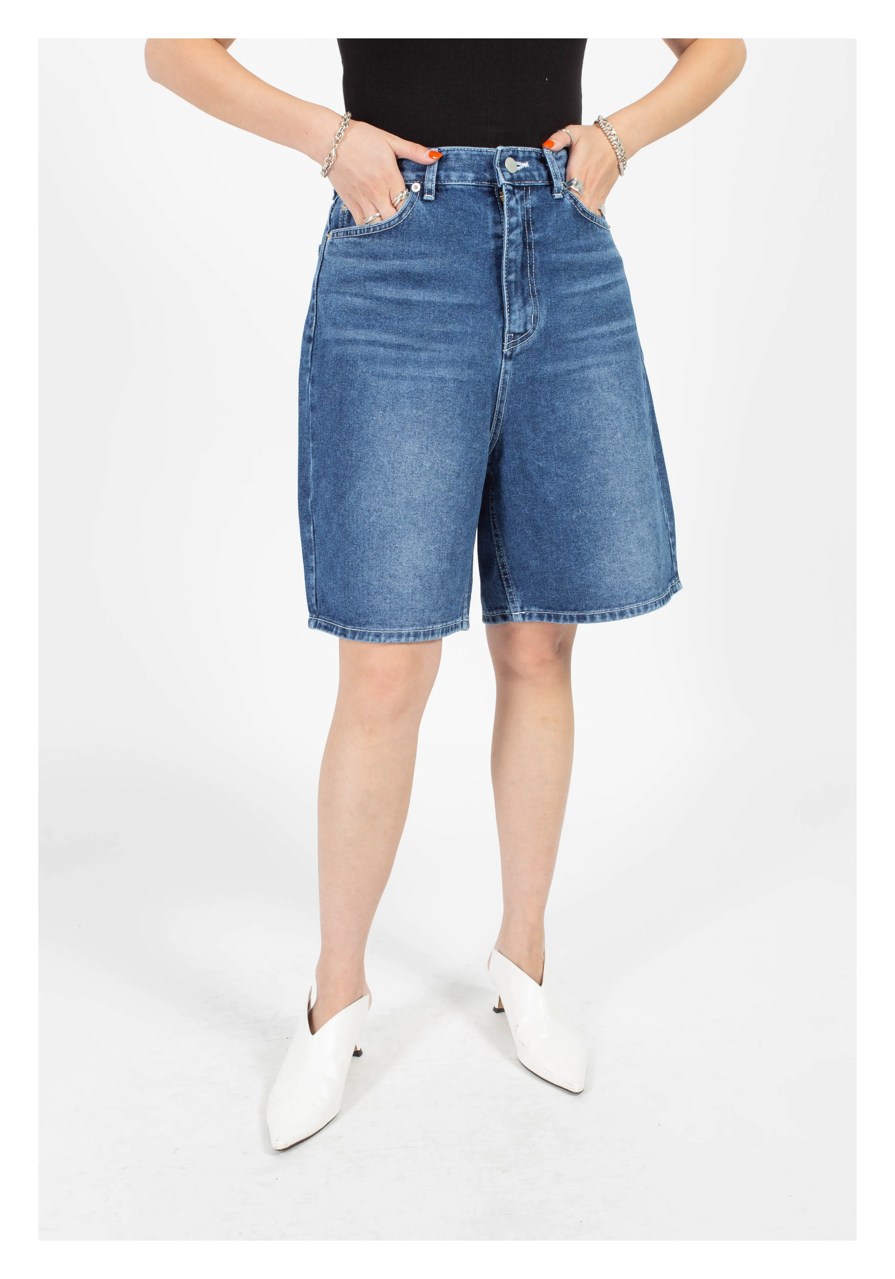 Bermuda Short Denim Dark