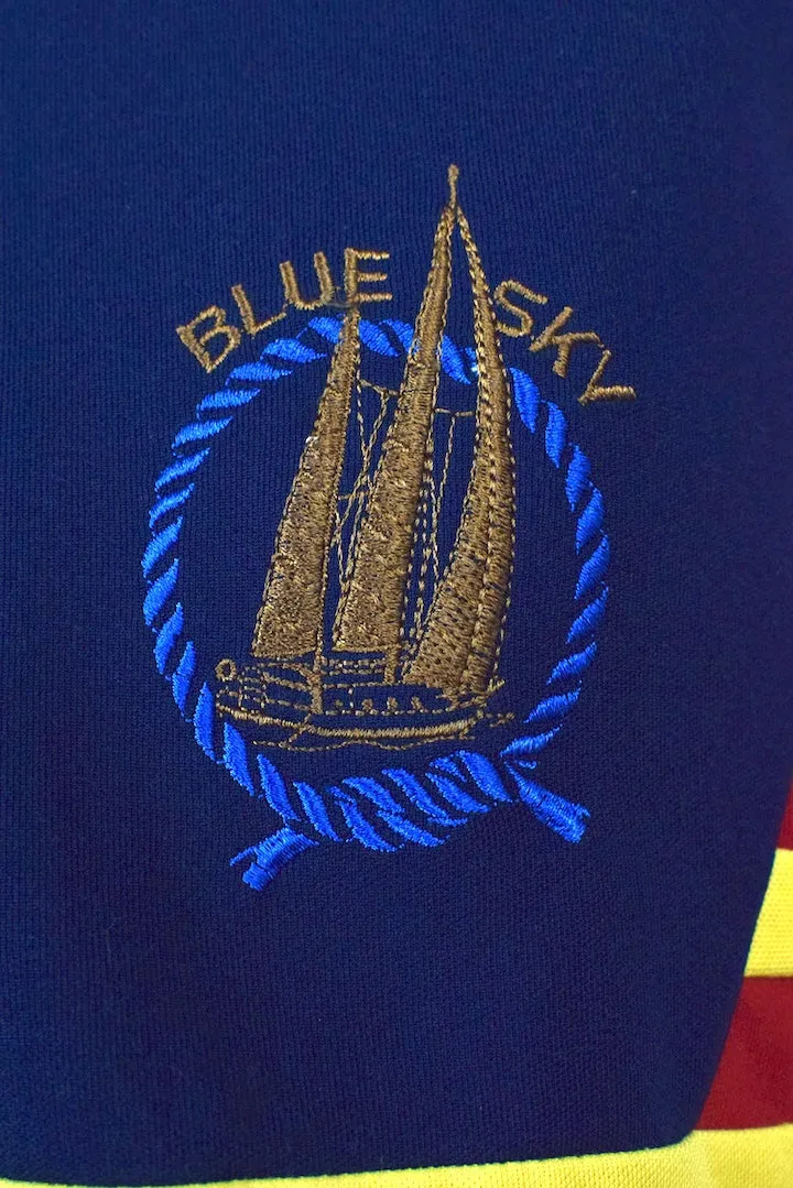 Blue Sky Track Top