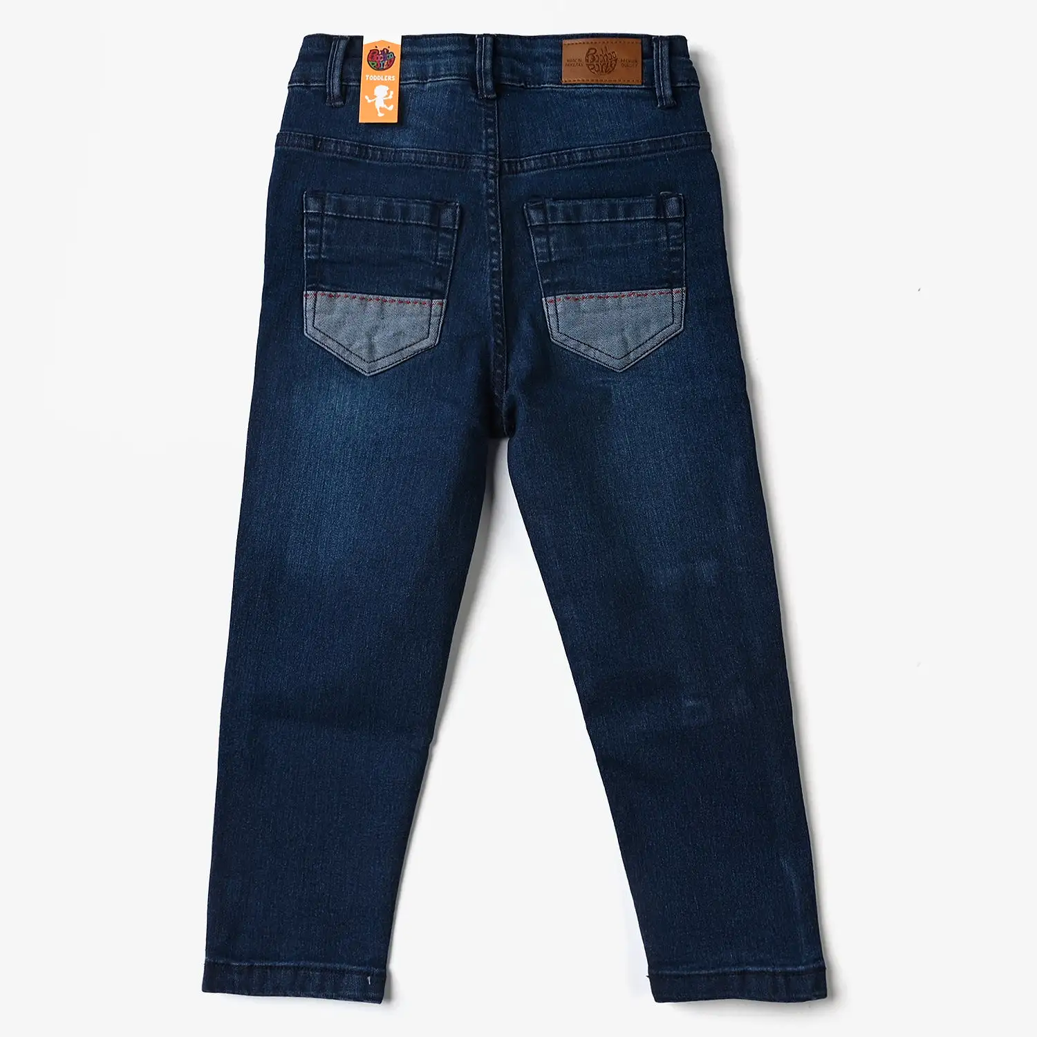 Boys Denim Pant Revers -DARK BLUE