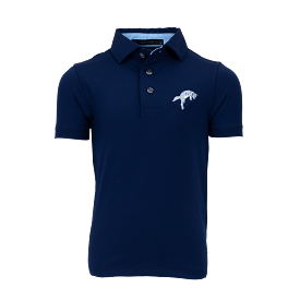 Boy's Pouncing Wolf Tala Polo