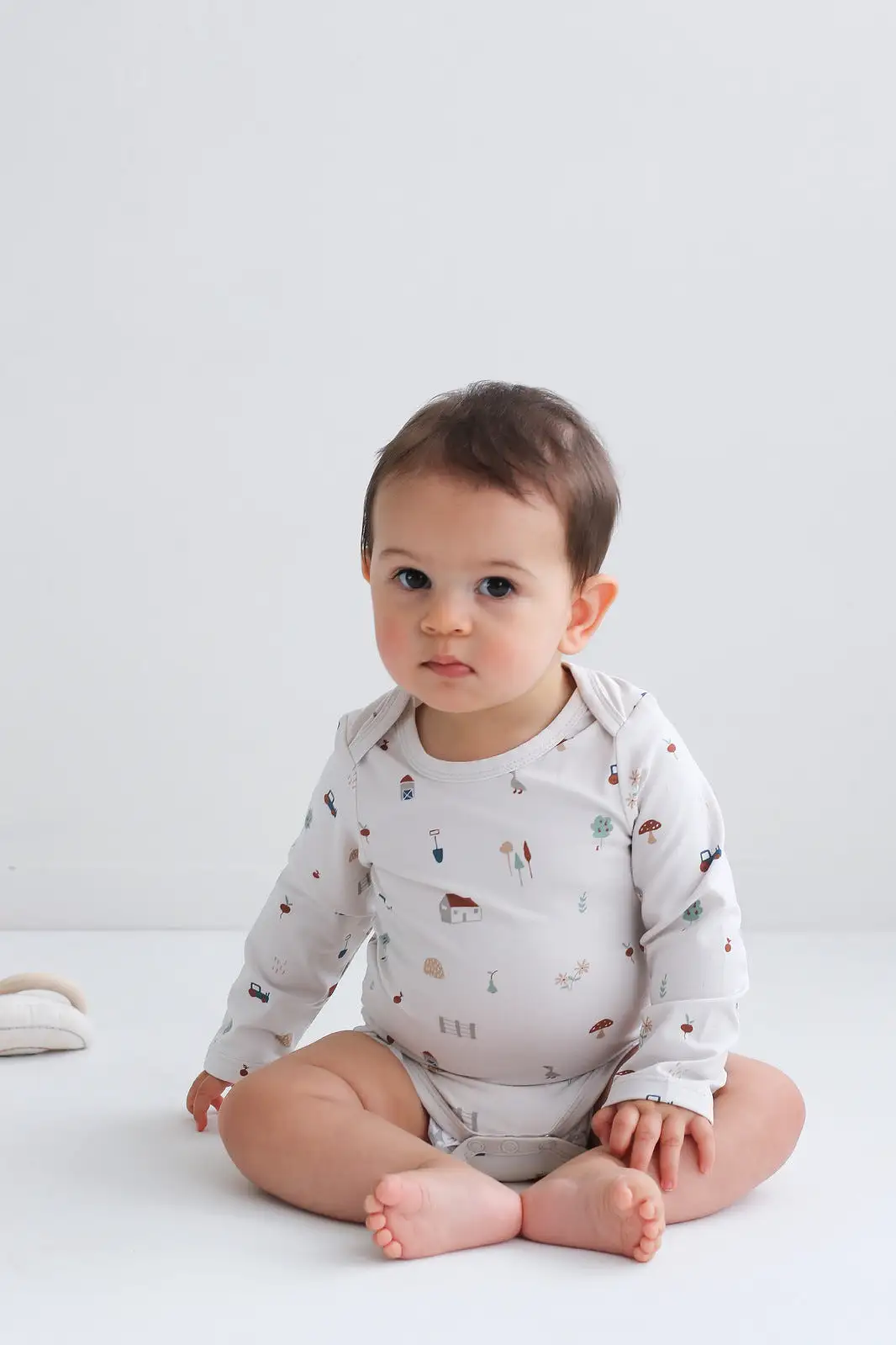 Burrow & Be Simple Life Long Sleeve Bodysuit