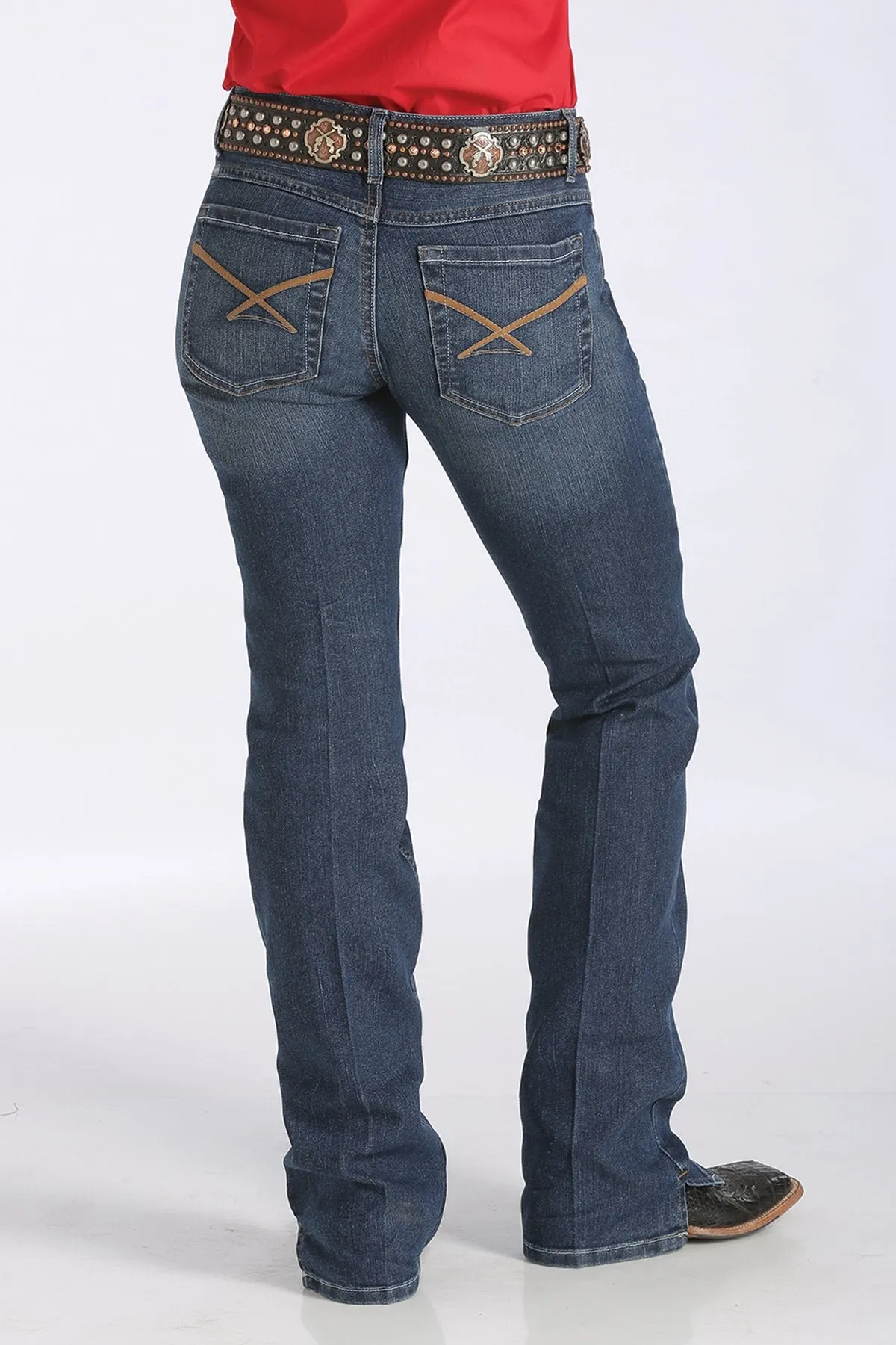 Cinch Women's Kylie Dark Stone Slim Fit Denim Jeans