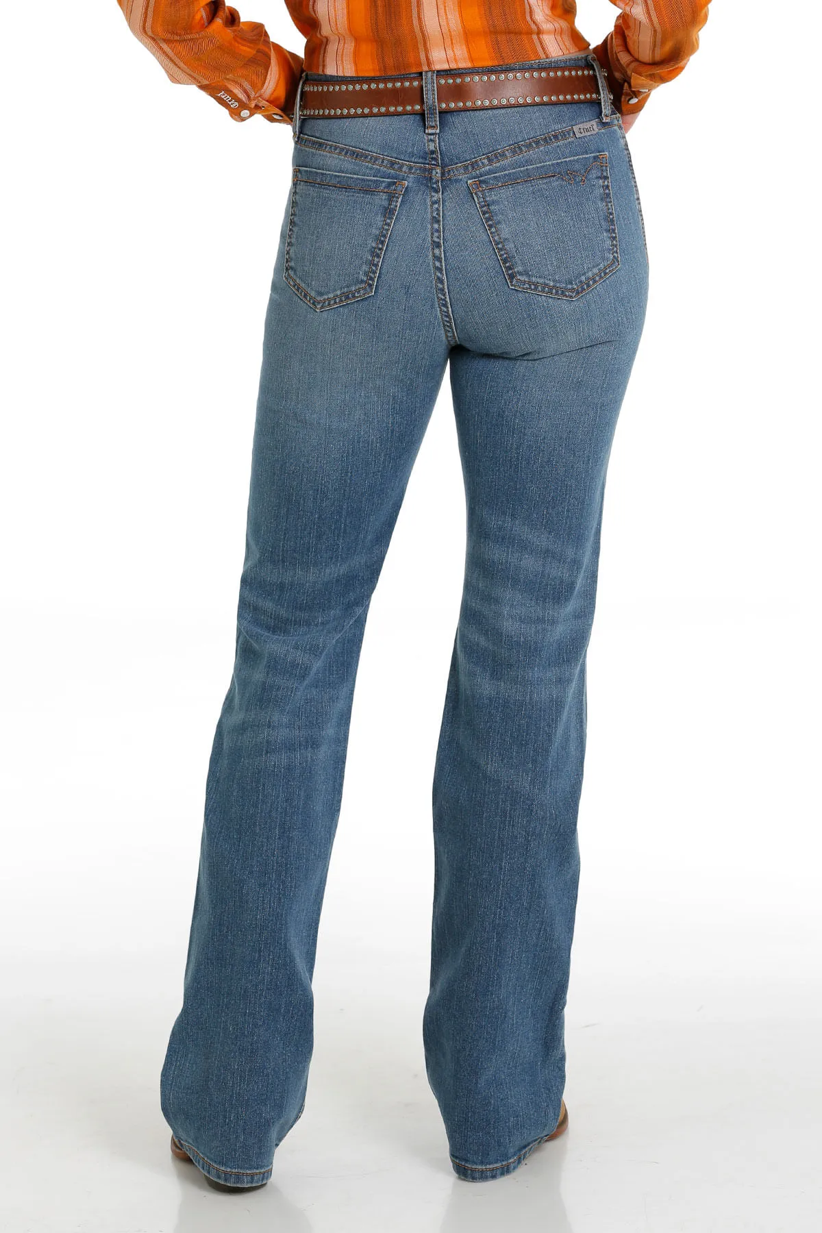 Cinch Womens Skylar Medium Stone Jeans