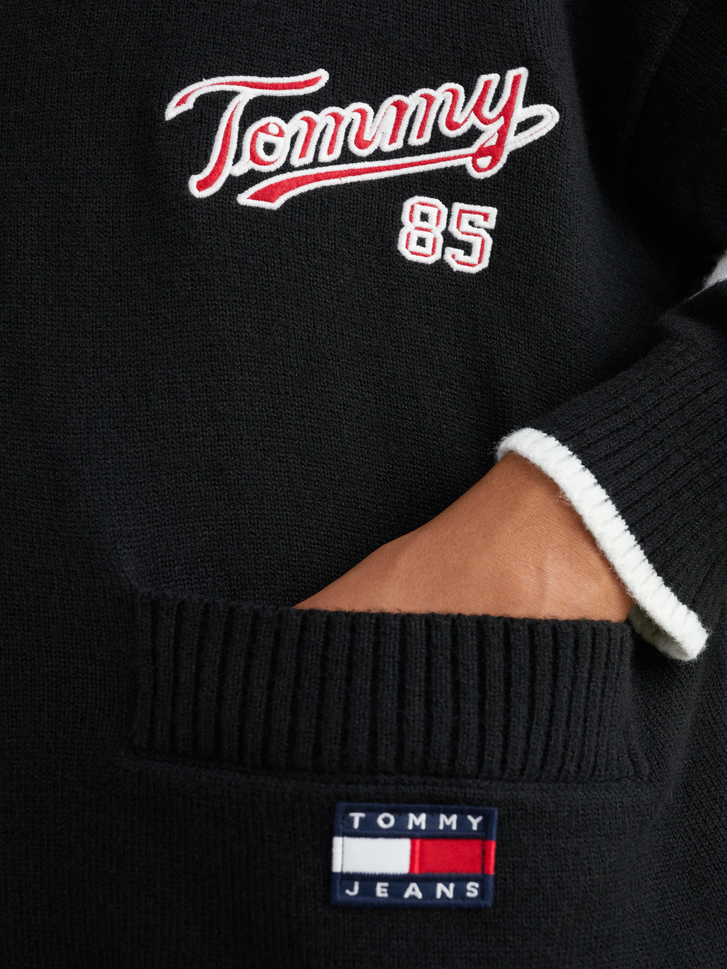 College Oversized Cardigan | Sweatshirts & Hoodies | Tommy Jeans