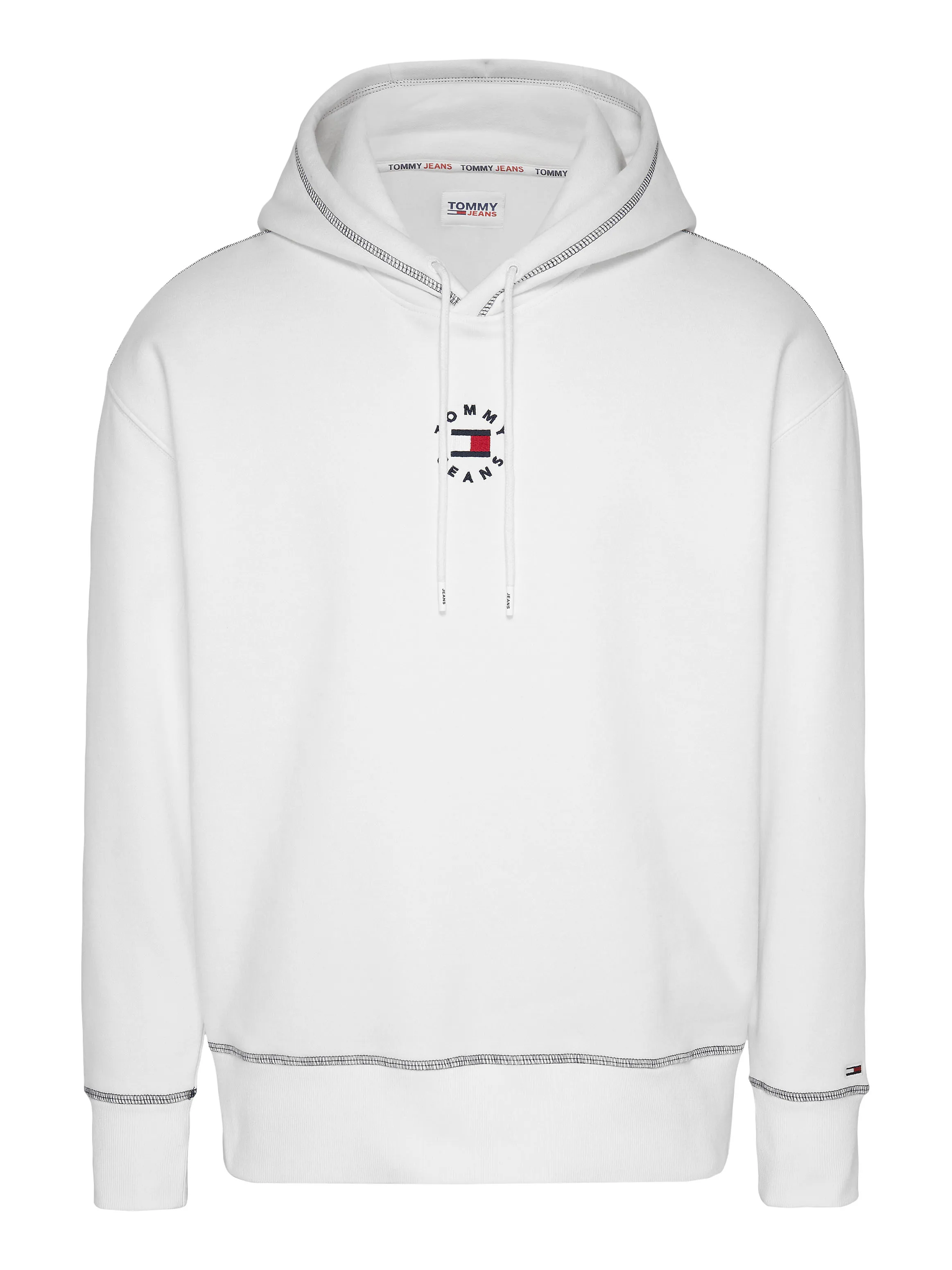 Contrast Stitching Relaxed Hoodie | Hoodies | Tommy Hilfiger