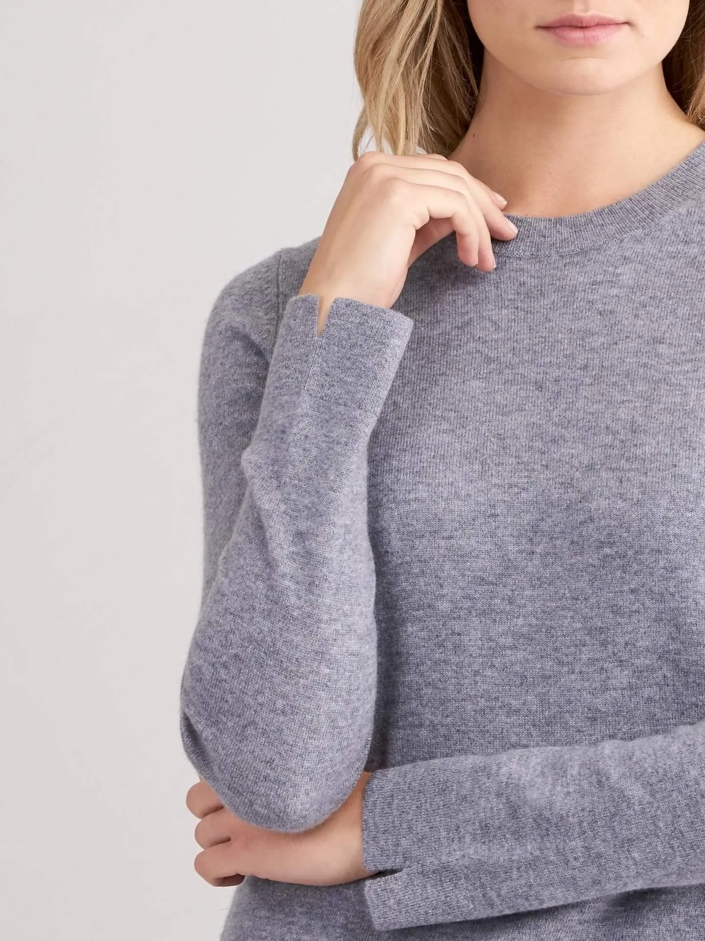 Crewneck Silt Sweater - Light Grey