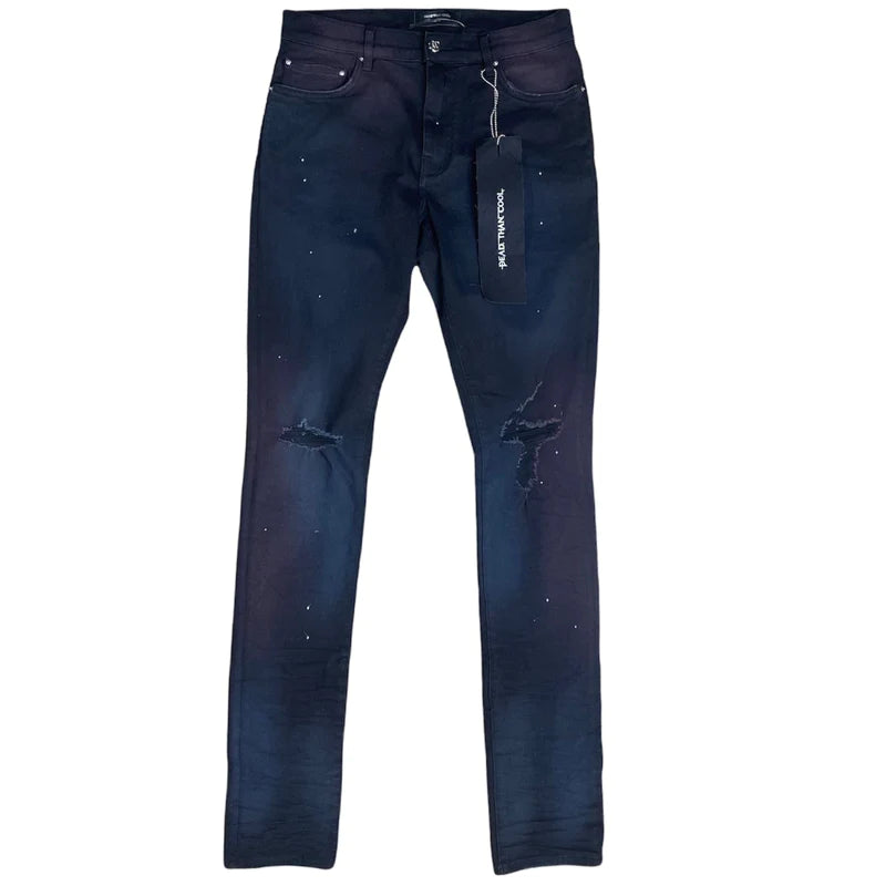 DARK BLUE THRASHER JEANS