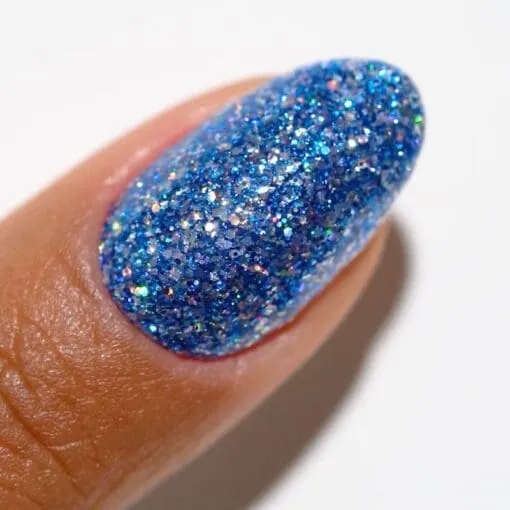 DND Matching Pair - Super Glitter Collection - Blue Illusion #927