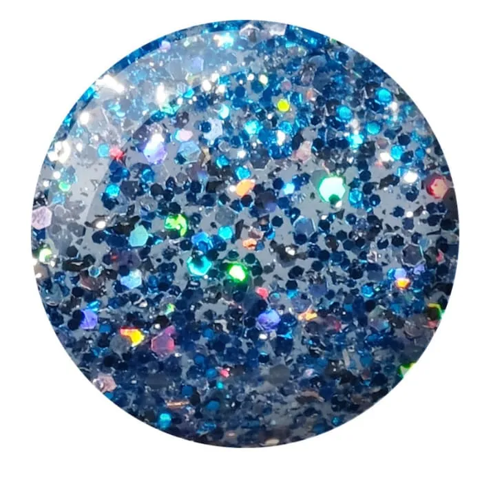 DND Matching Pair - Super Glitter Collection - Blue Illusion #927