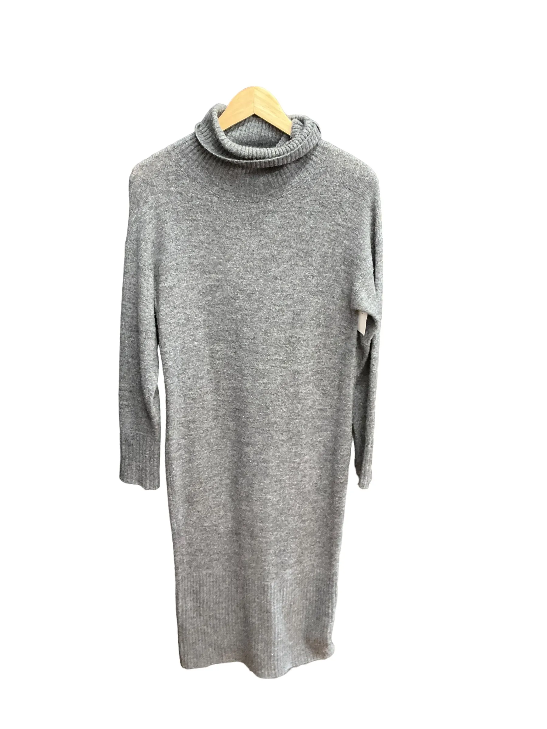 Dress Sweater By Asos In Grey, Size: Xs