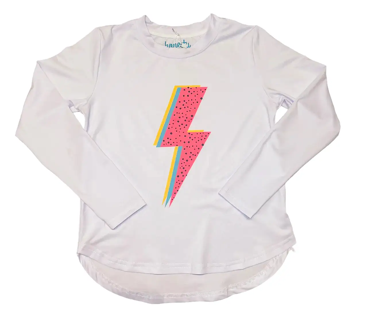 Honesty - Lightning Bolt Longsleeve Performance Graphic Tee