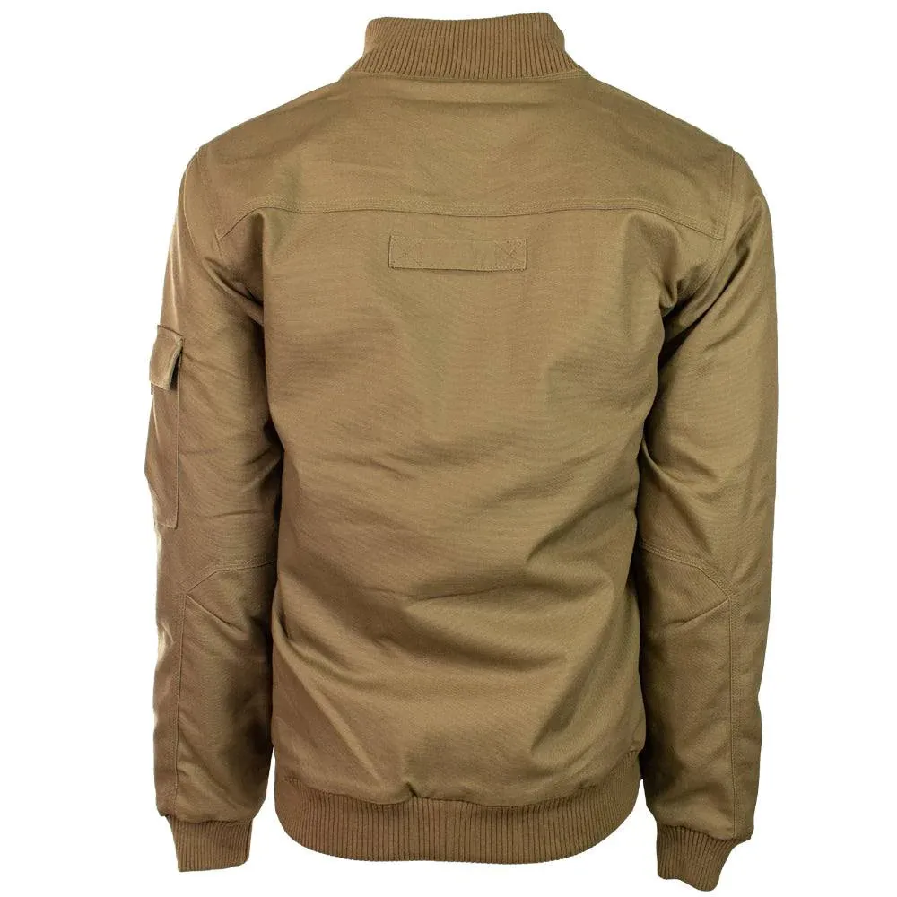 Hooey Men's Tan Cargo Jacket with Aztec Lining