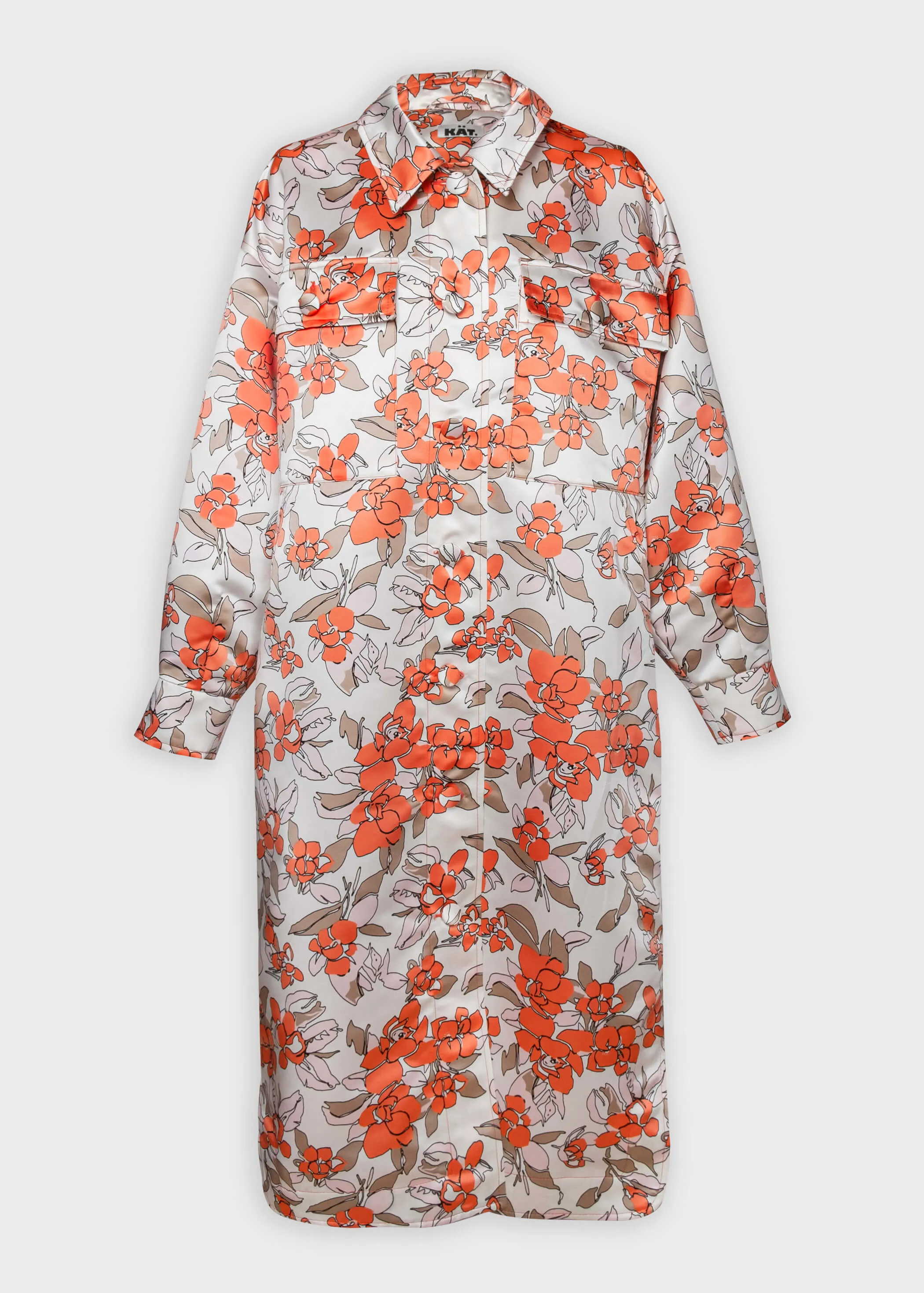 JOELE Floral Coat - Multicolour