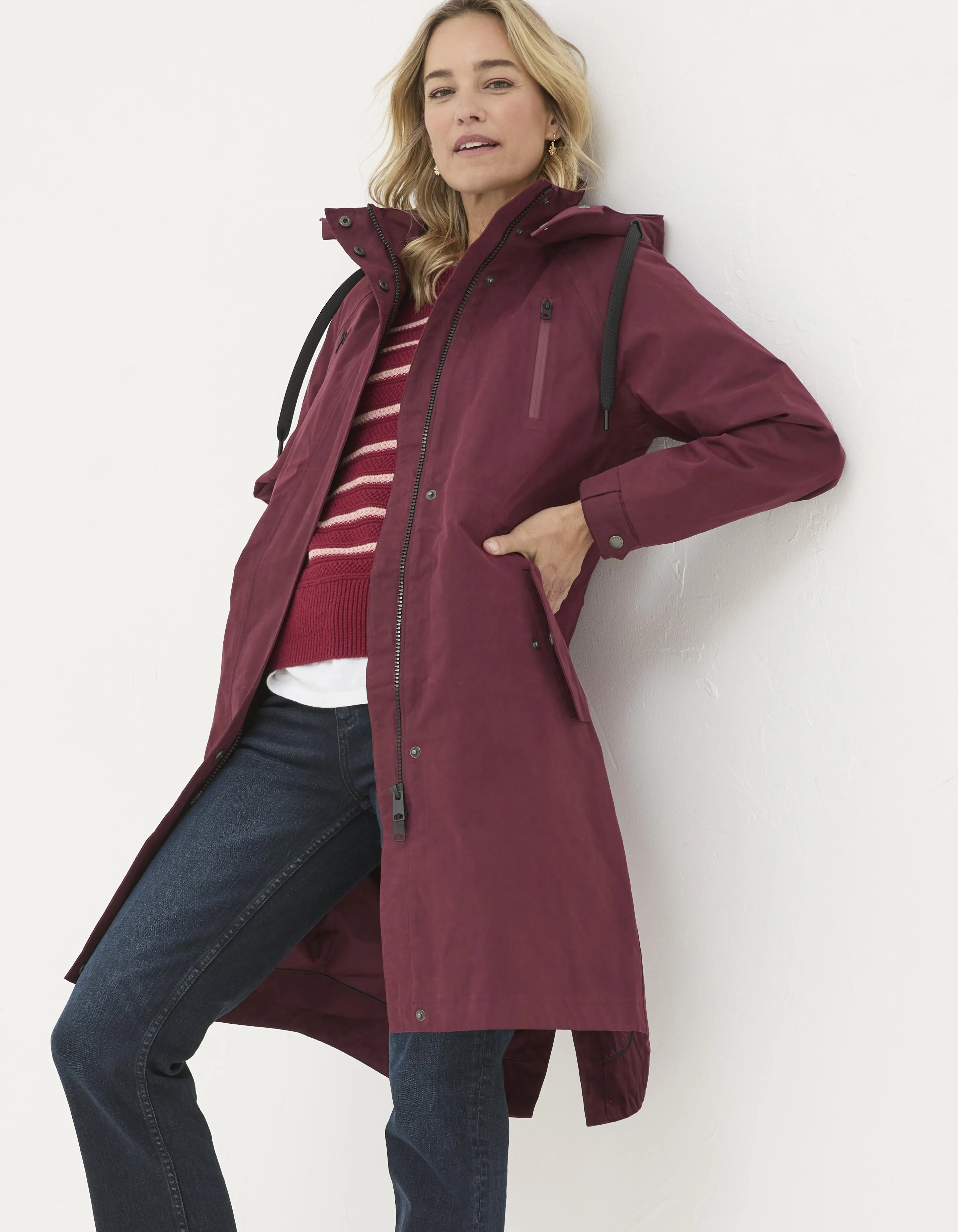 Juno Waterproof Long Coat