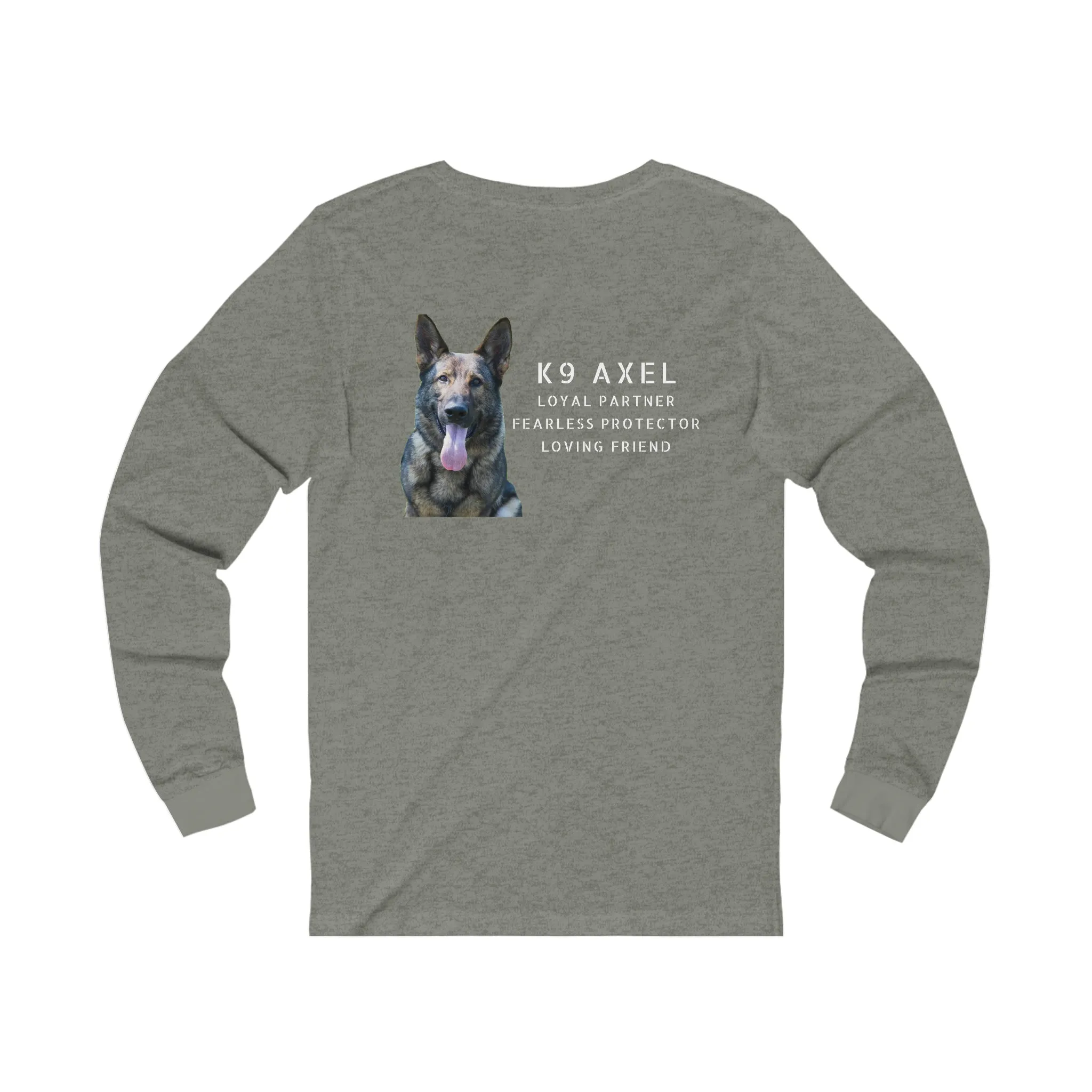 K9 Axel Memorial Unisex Longsleeve T-Shirt