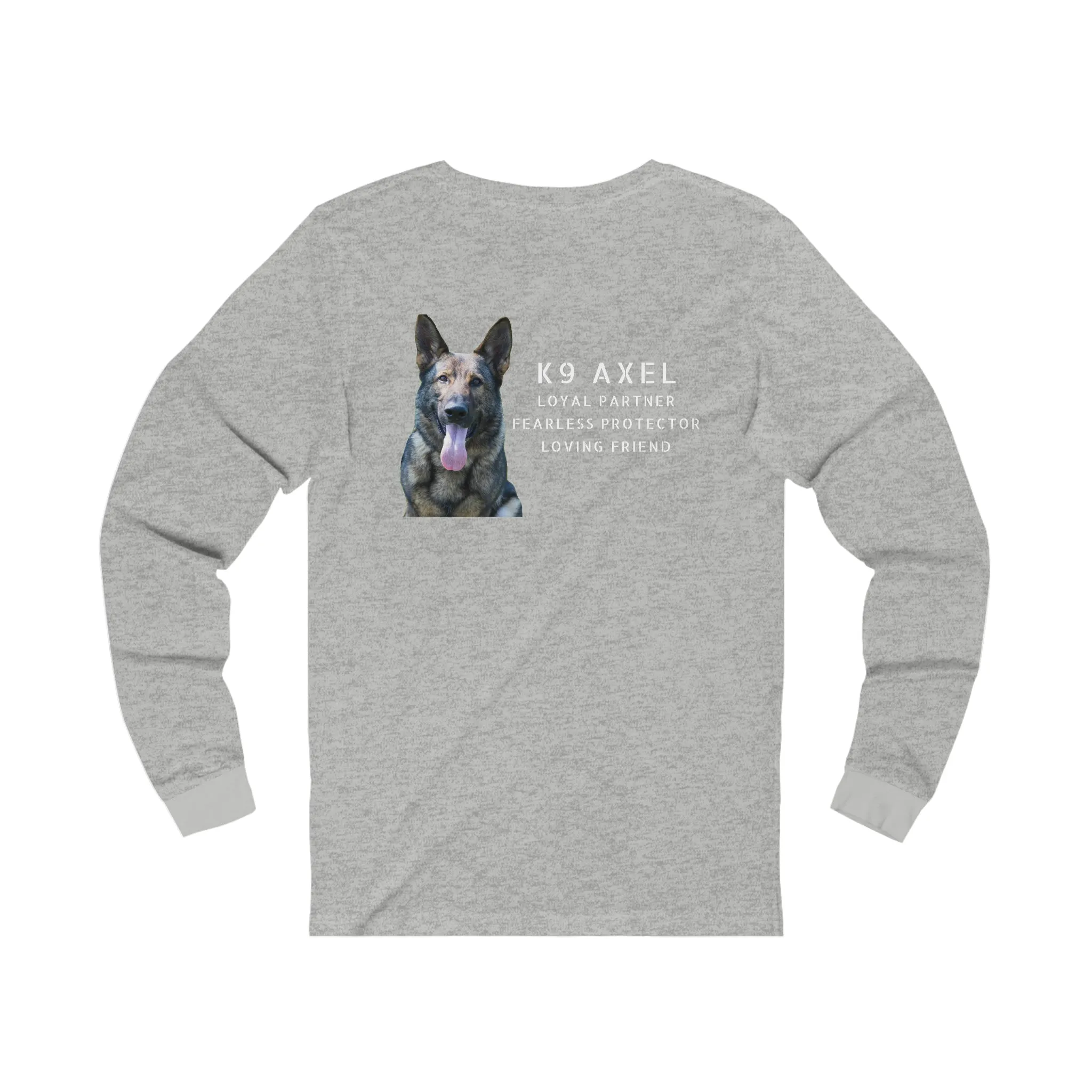 K9 Axel Memorial Unisex Longsleeve T-Shirt