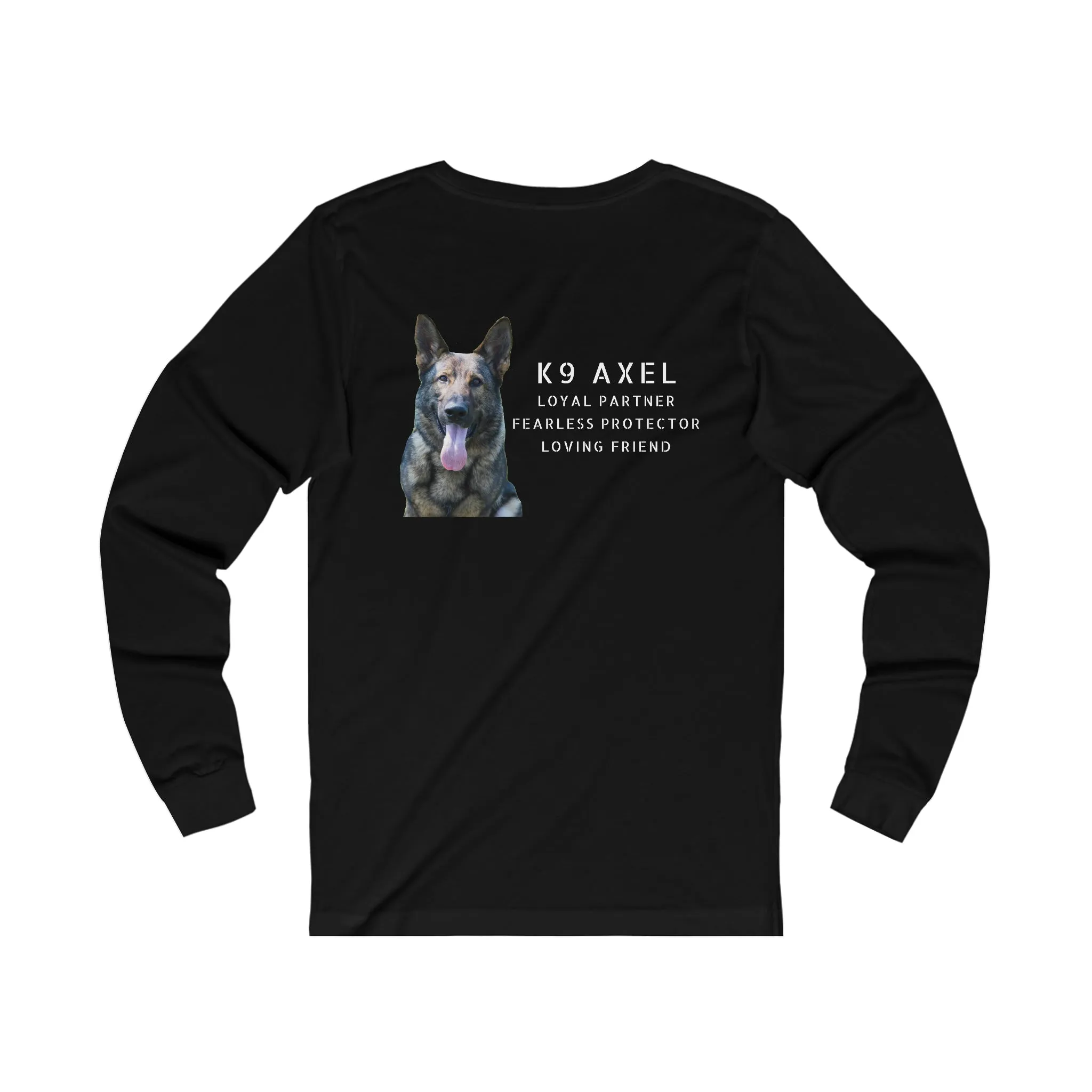 K9 Axel Memorial Unisex Longsleeve T-Shirt