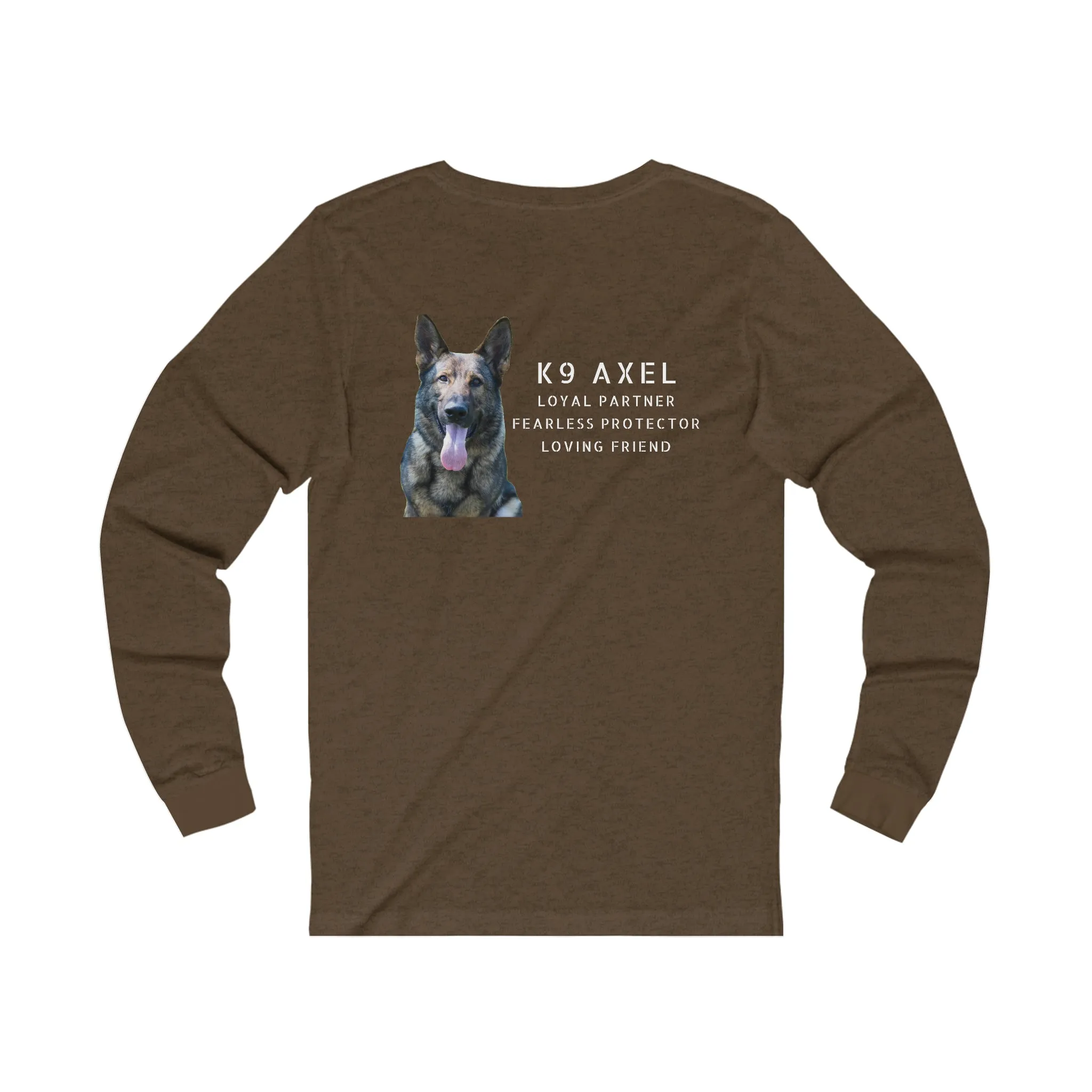 K9 Axel Memorial Unisex Longsleeve T-Shirt