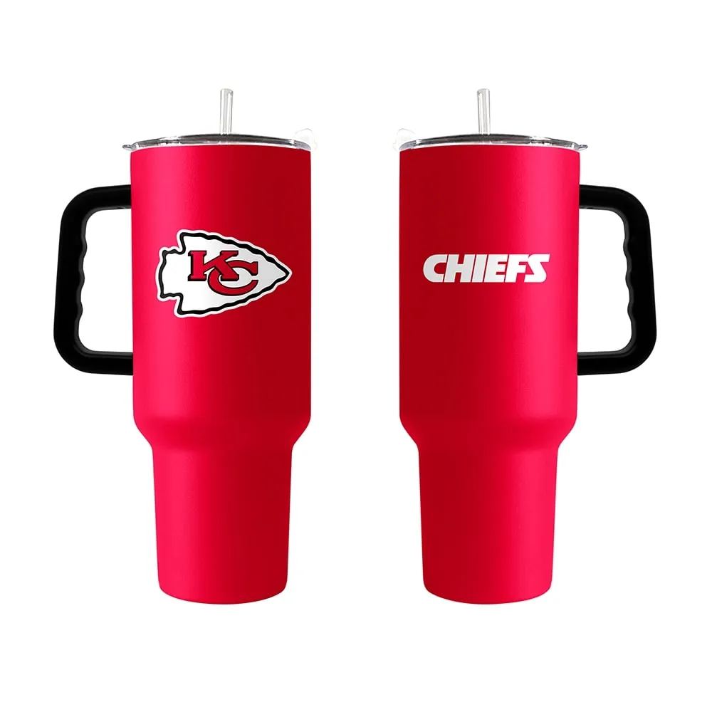 Kansas City Chiefs 40oz. Powder Coat Travel Tumbler