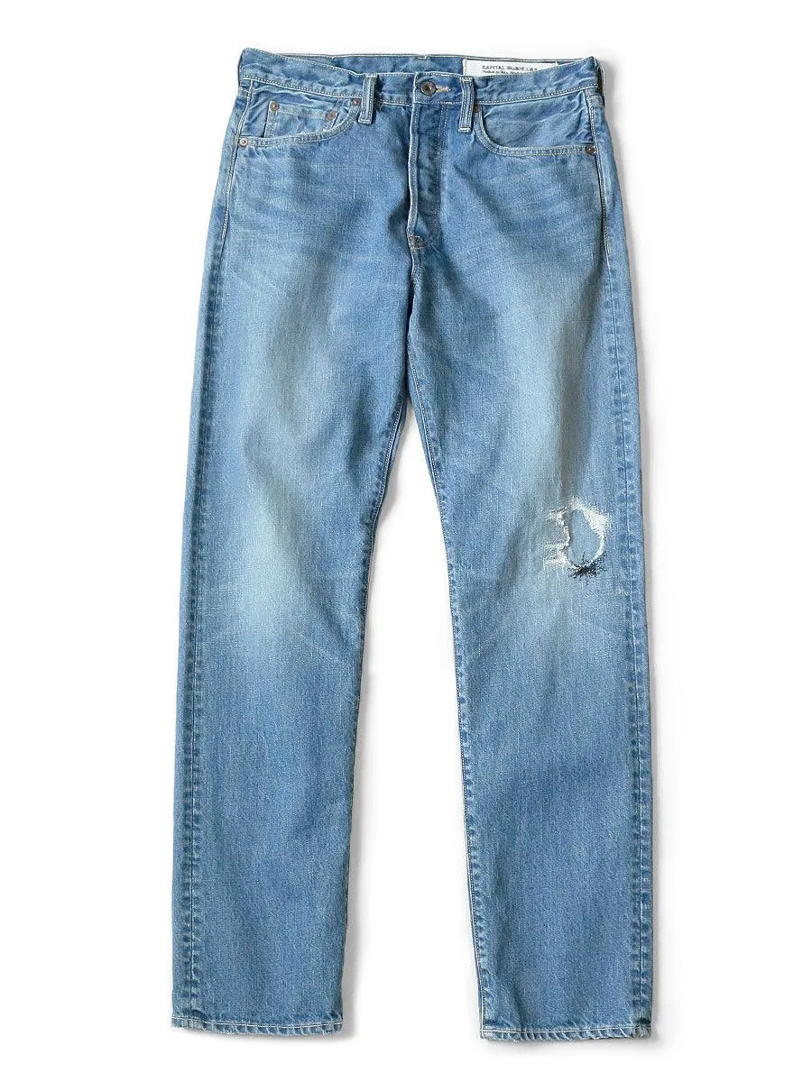 Kapital 14oz Denim 5P Monkey CISCO (1.2year processing) pants