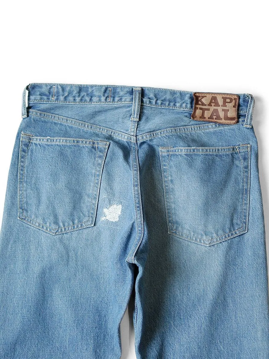 Kapital 14oz Denim 5P Monkey CISCO (1.2year processing) pants