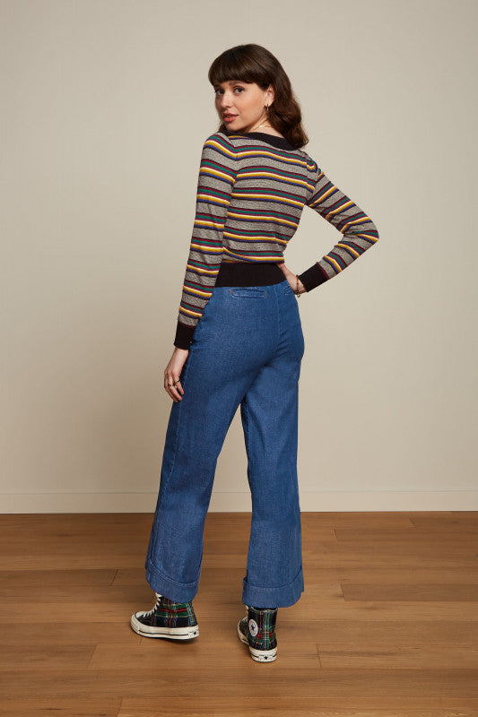 King Louie - Audrey Top - Sixties Stripe