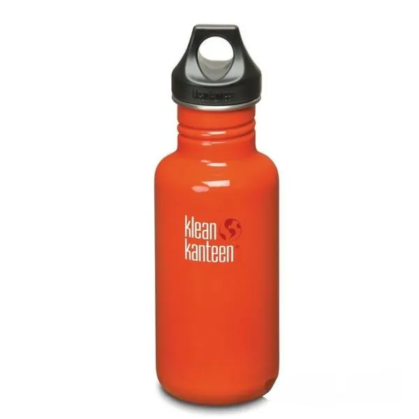 KLEAN KANTEEN - Classic W/Loop Cap (18 Oz 532ml)