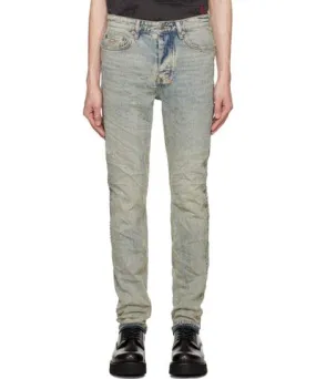 Ksubi Blue Chitch Stagelight Studded Jeans