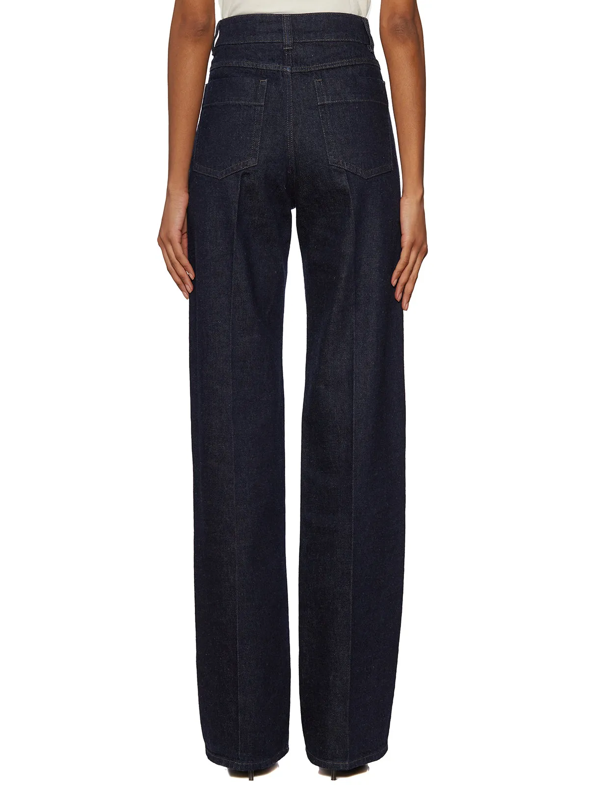 Lemaire Straight Leg Denim Jeans