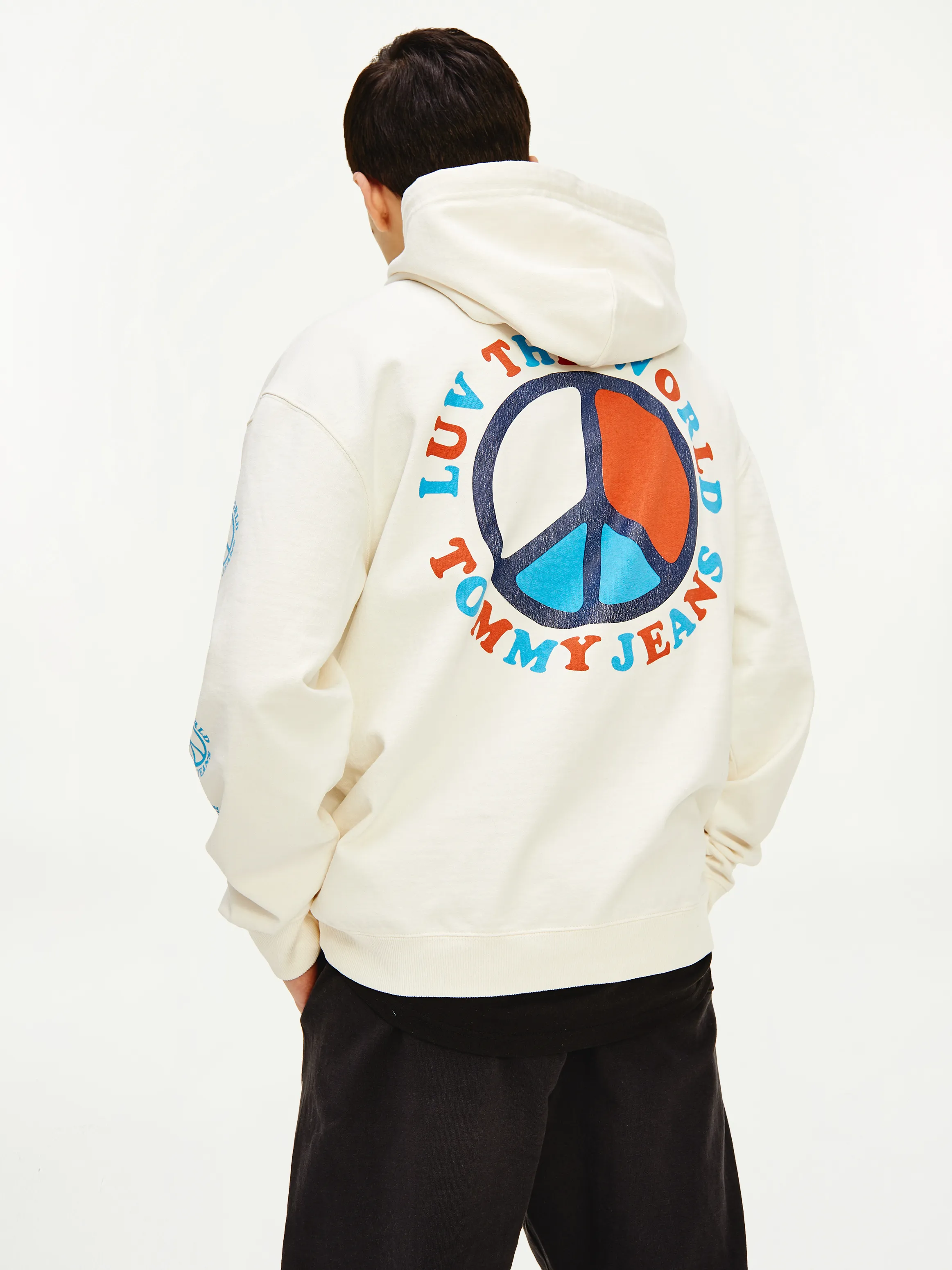 Luv The World Peace Hoodie | Hoodies | Tommy Hilfiger