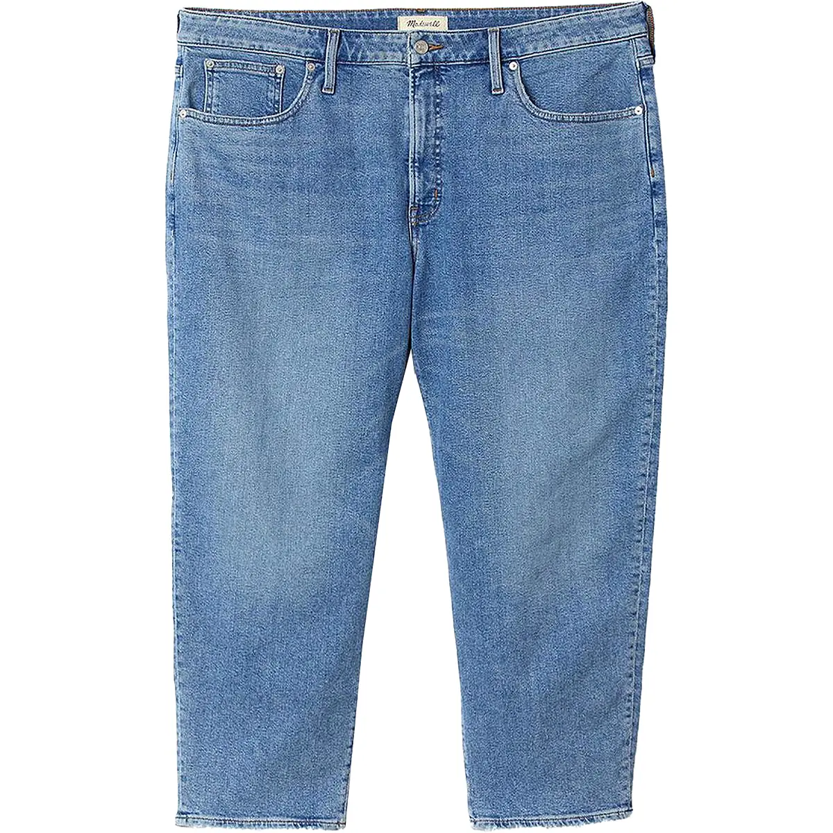 Madewell Womens Plus Vintage Straight Cropped Jeans