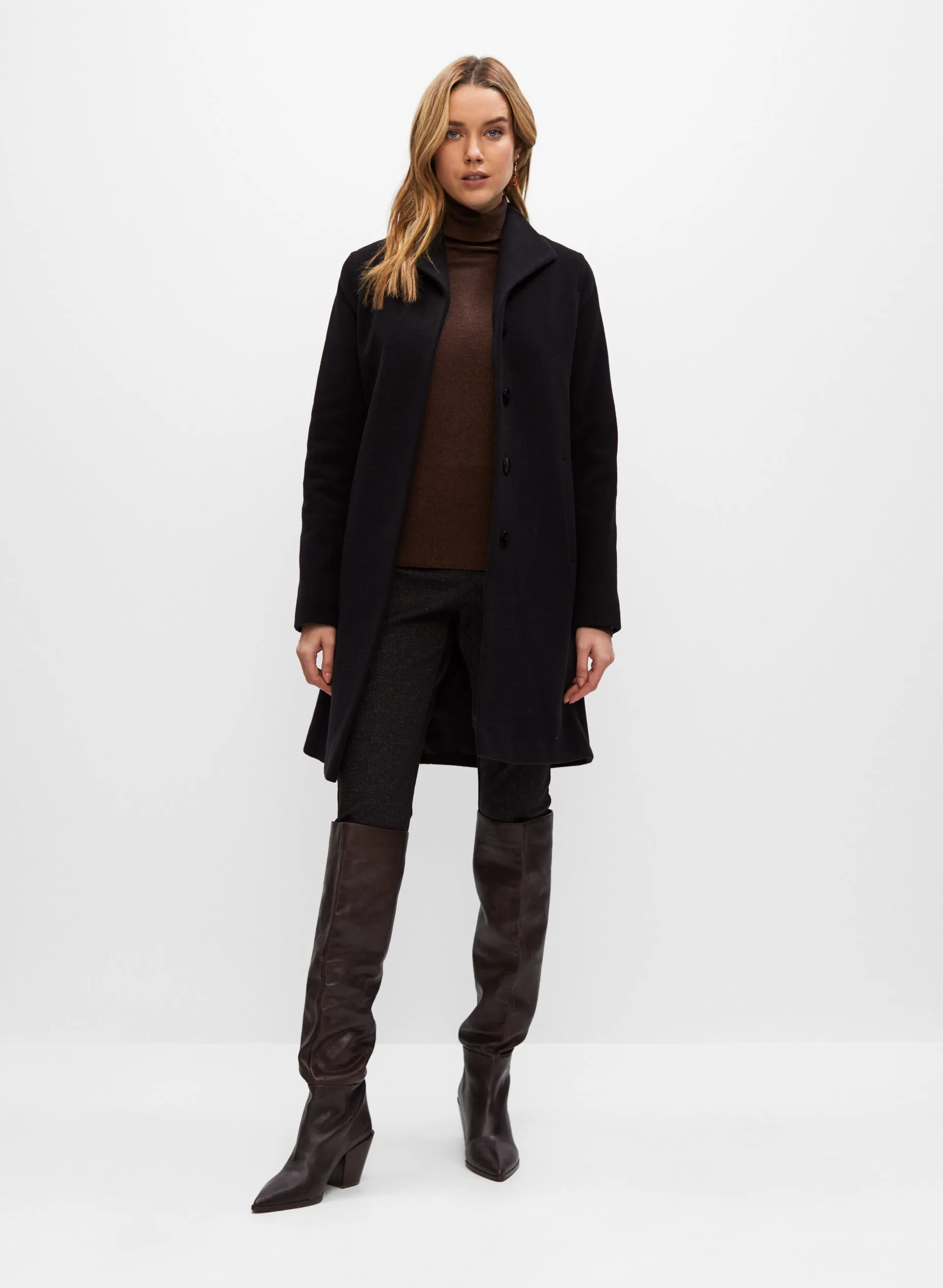 Mallia - Wool Blend Coat