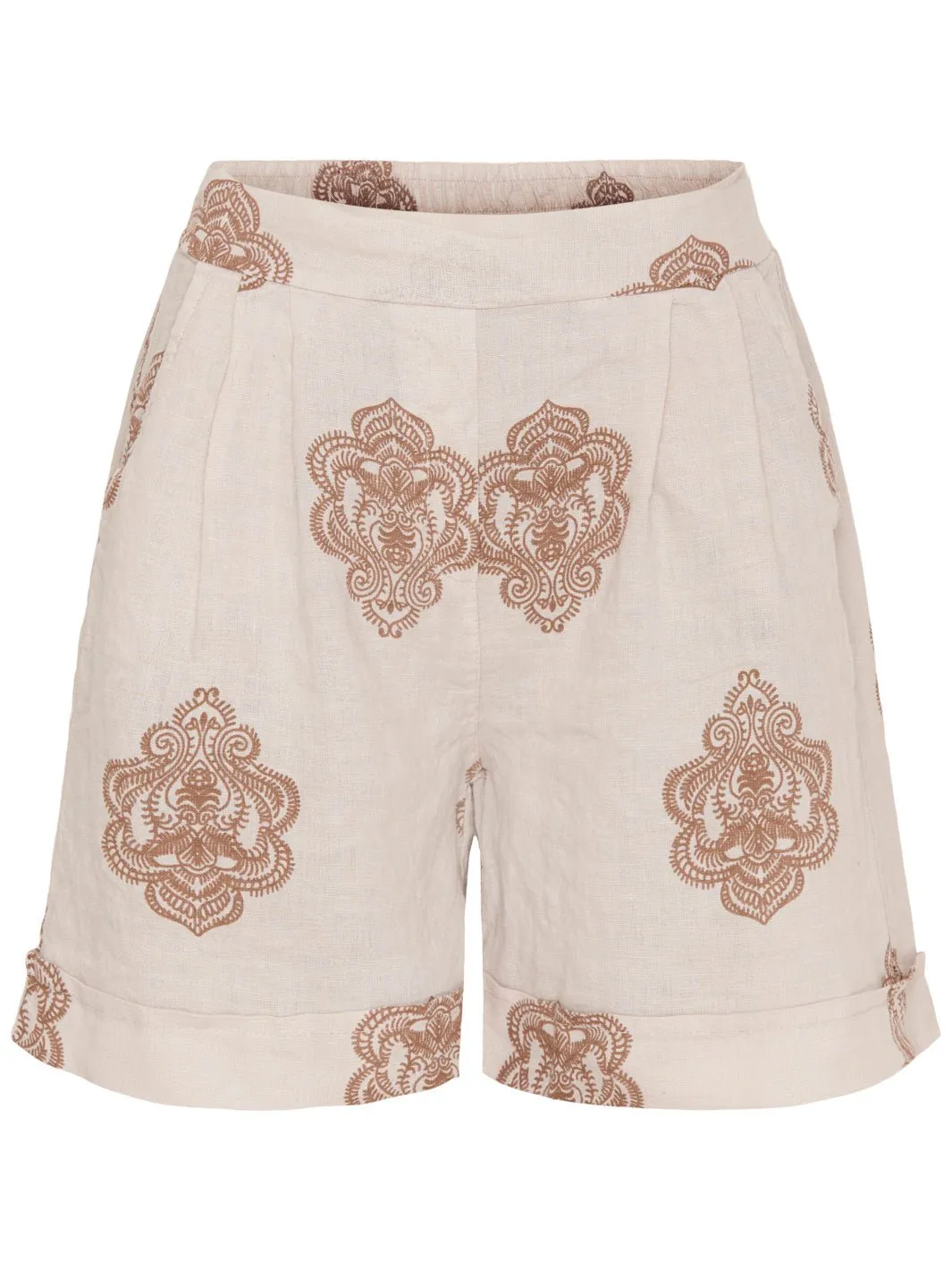 Marta du Chateau Sophia shorts sabbia print