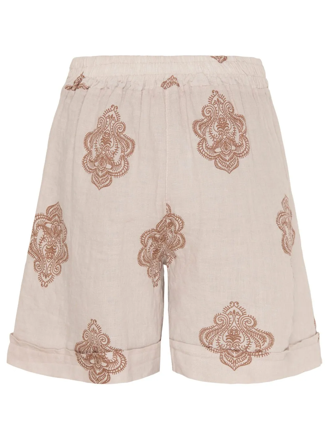 Marta du Chateau Sophia shorts sabbia print