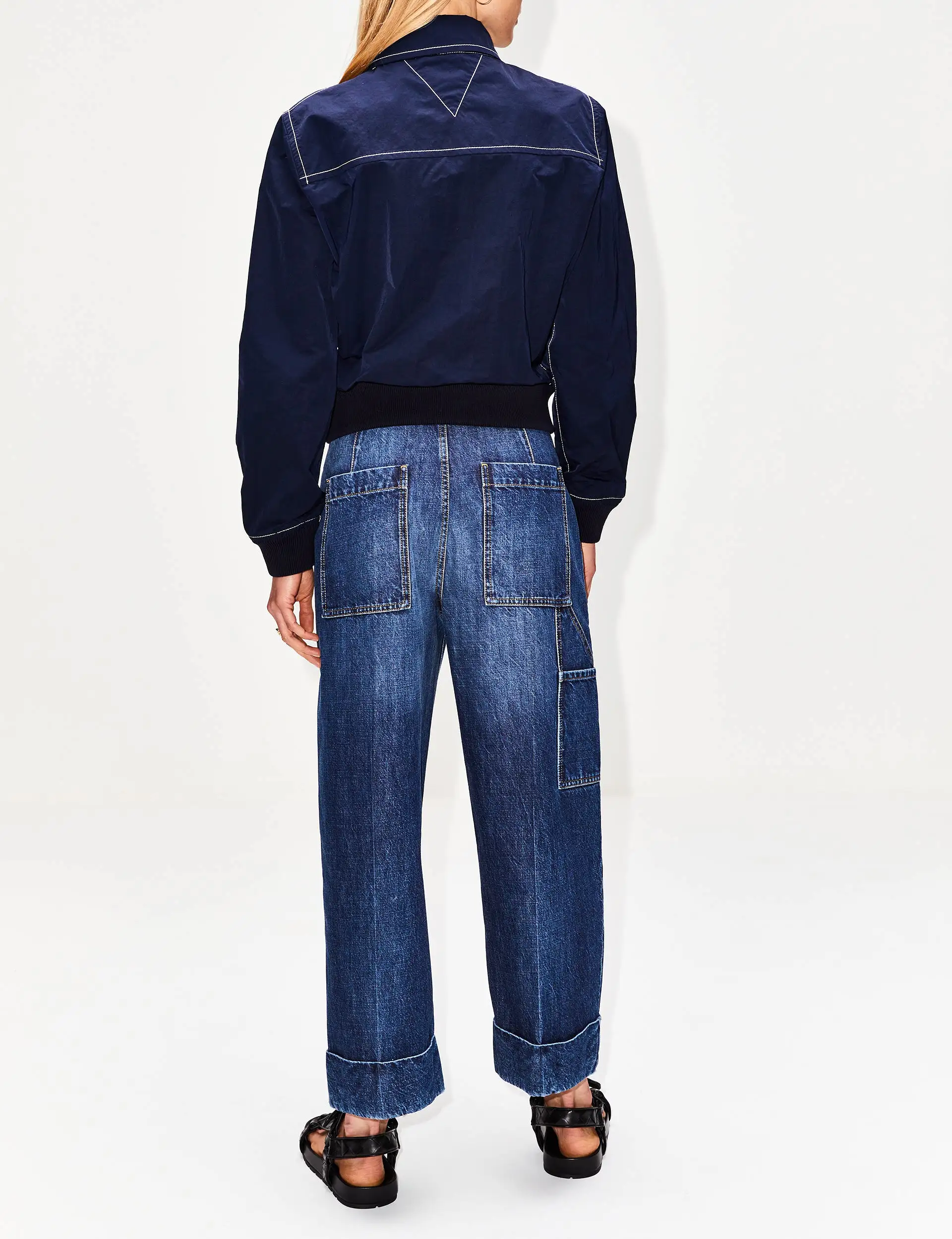 Medium Wash Cargo Jean