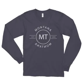 Montana - Long sleeve t-shirt (unisex) - Reflections