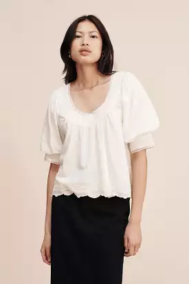 MYLAH TOP - CREAM