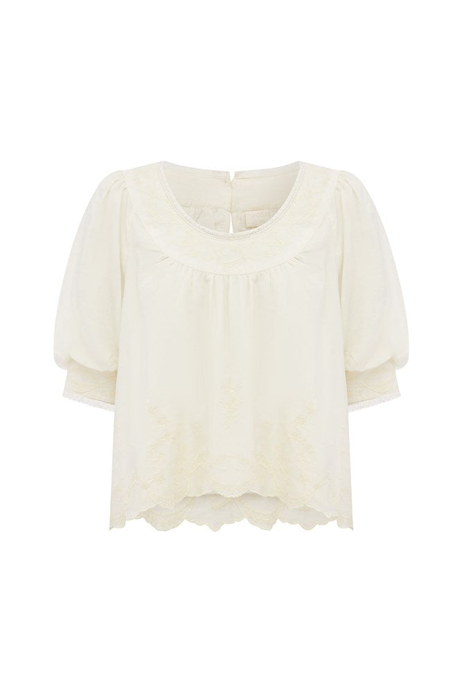 MYLAH TOP - CREAM