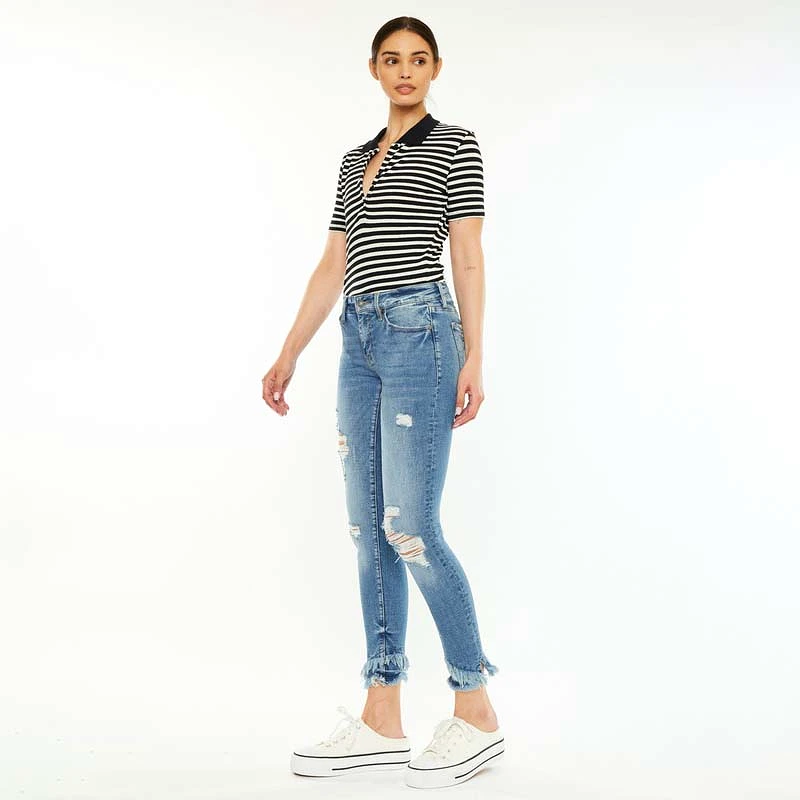 Nala Mid Rise Skinny Jeans