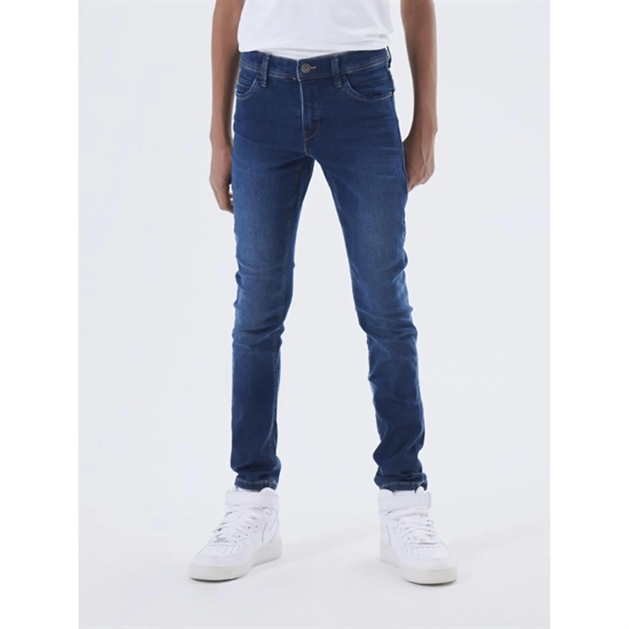 Name it Dark Blue Denim Silas Slim Jeans Noos