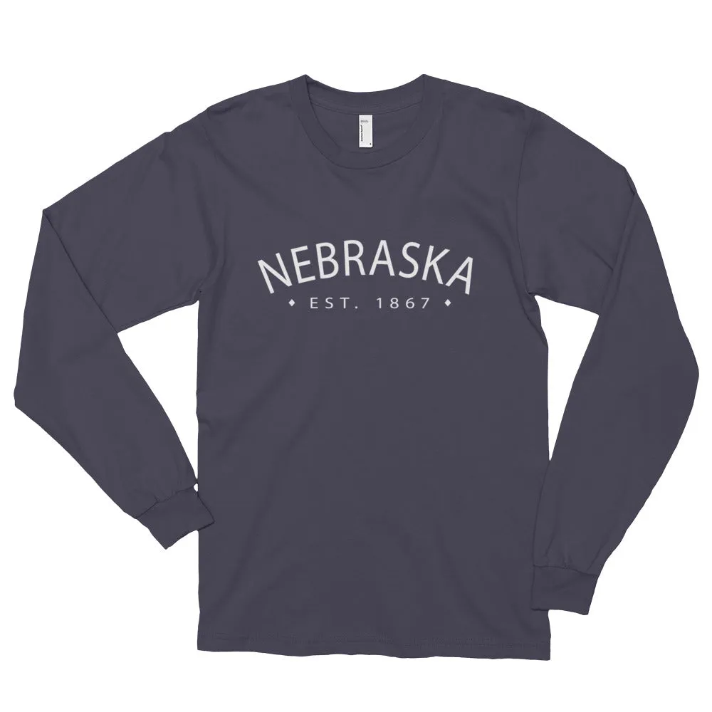 Nebraska - Long sleeve t-shirt (unisex) - Established