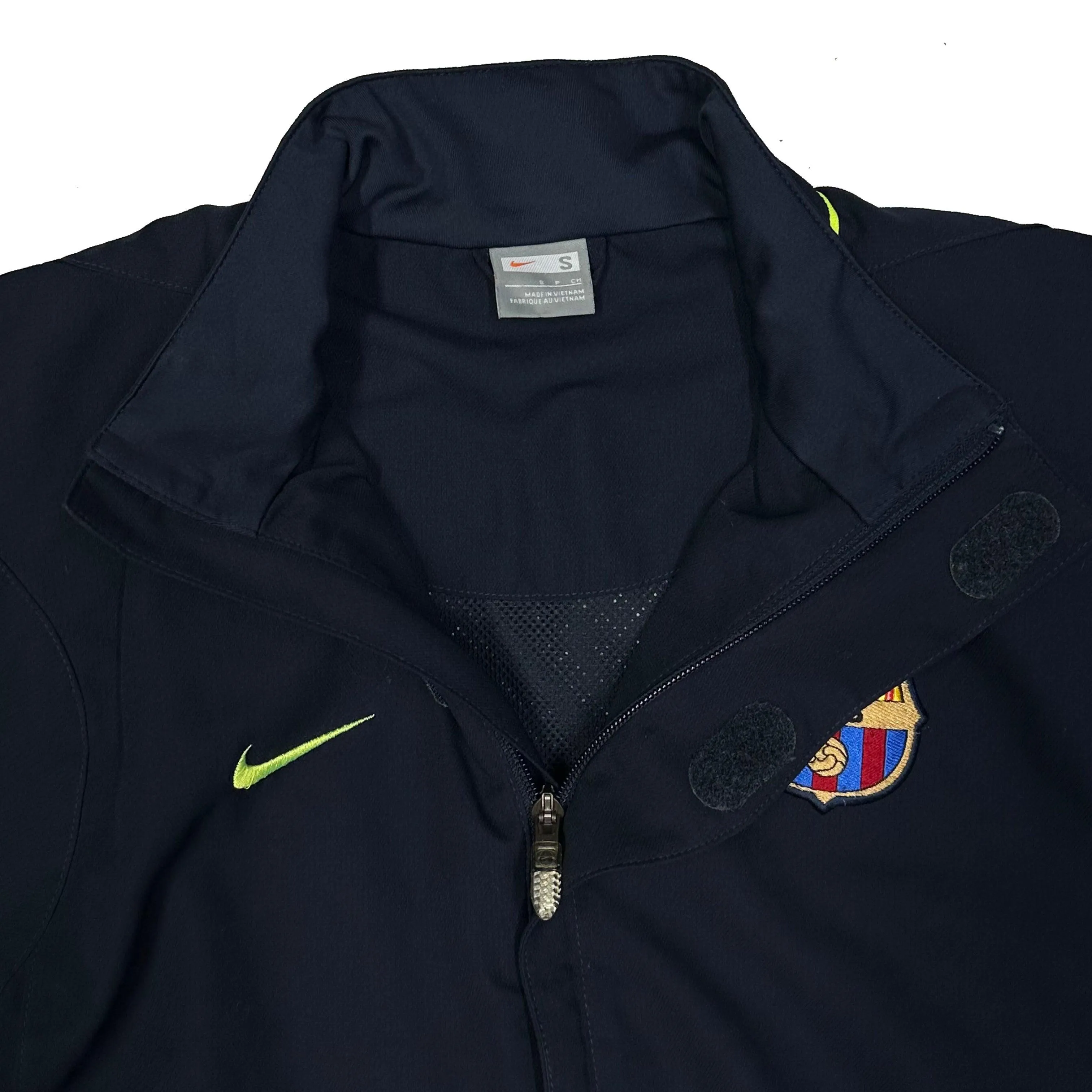 Nike Barcelona 2007/08 Tracksuit Top In Navy ( XL )