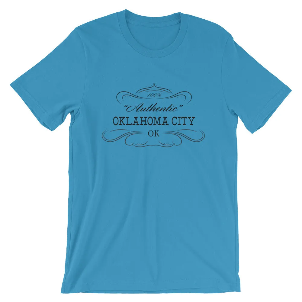 Oklahoma - Oklahoma City OK - Short-Sleeve Unisex T-Shirt - Authentic