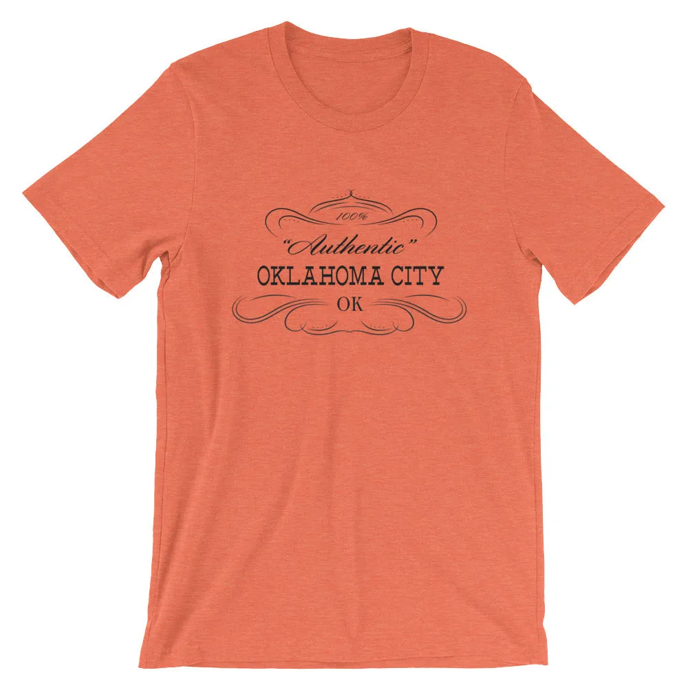 Oklahoma - Oklahoma City OK - Short-Sleeve Unisex T-Shirt - Authentic