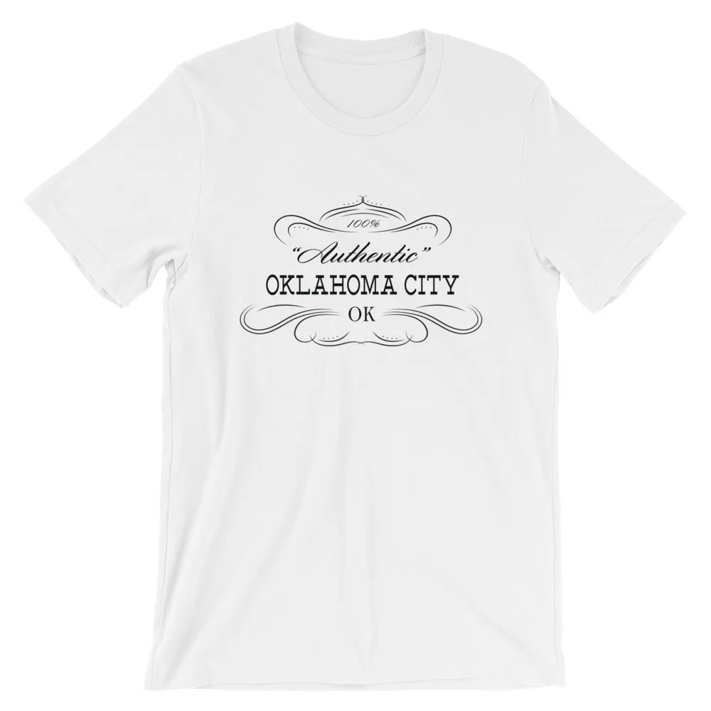 Oklahoma - Oklahoma City OK - Short-Sleeve Unisex T-Shirt - Authentic