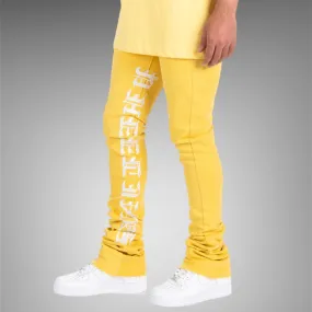 Pheelings Against All Odds Flare Stack Denim PH-SS23-55 Yellow White